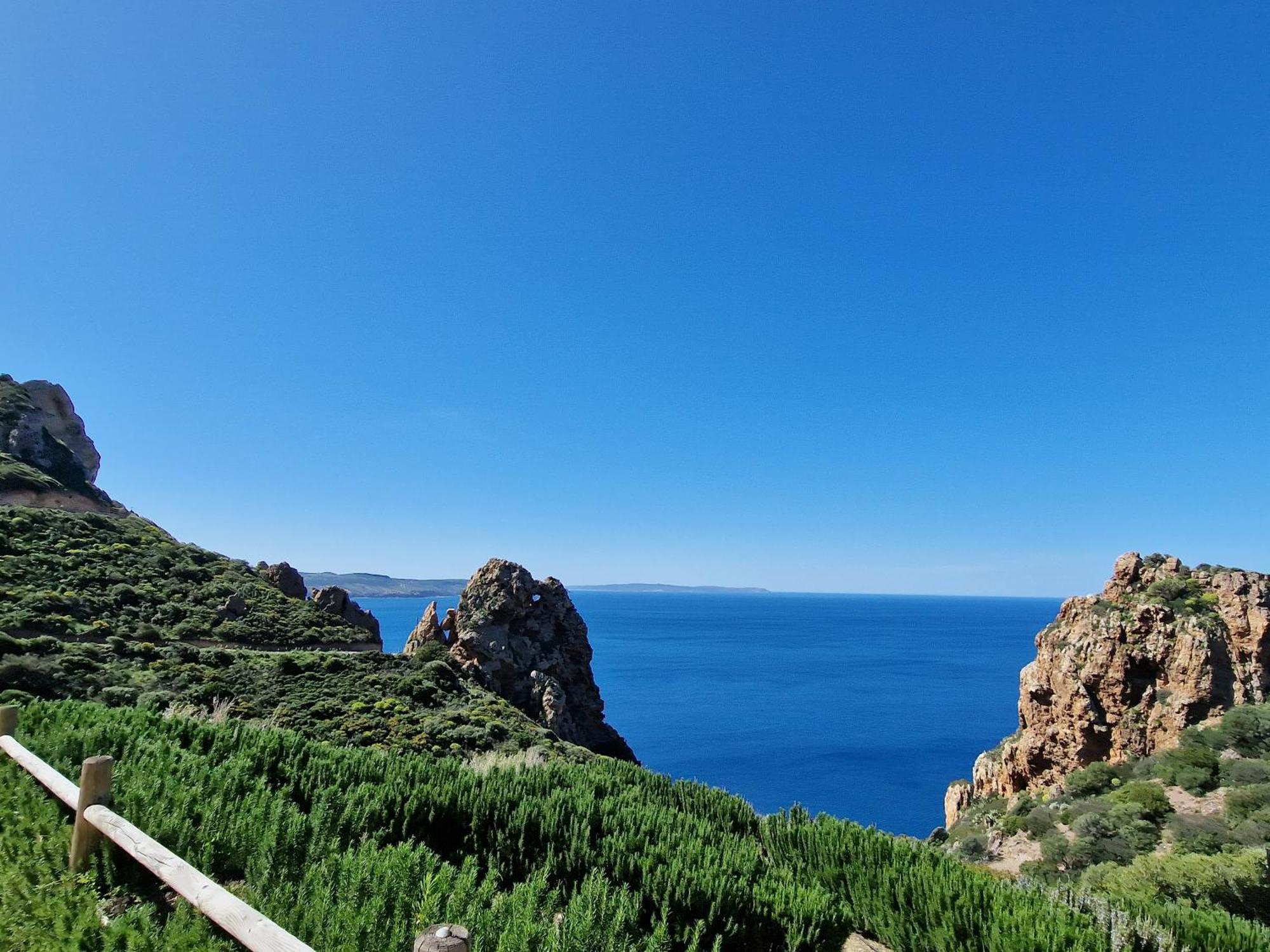 הוילה Nebida La Perla E Le Conchiglie Tanca Piras Vista Mare מראה חיצוני תמונה